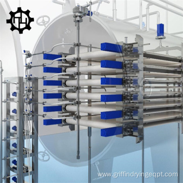 Low Temperature Vacuum Multi-layer Belt Dryer